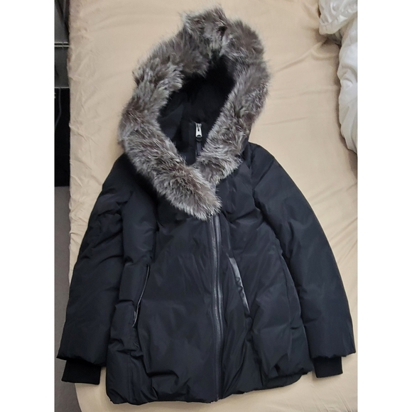 Mackage Adali Furtrim Hooded Midi Parka 